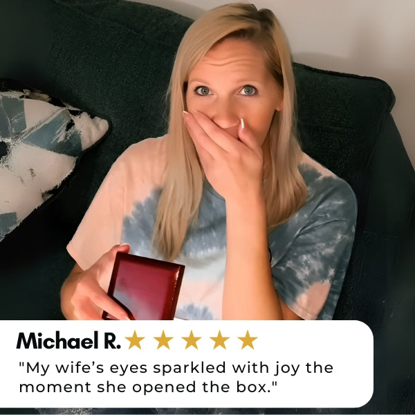 To My Wife – Always & Forever Love Heart Necklace